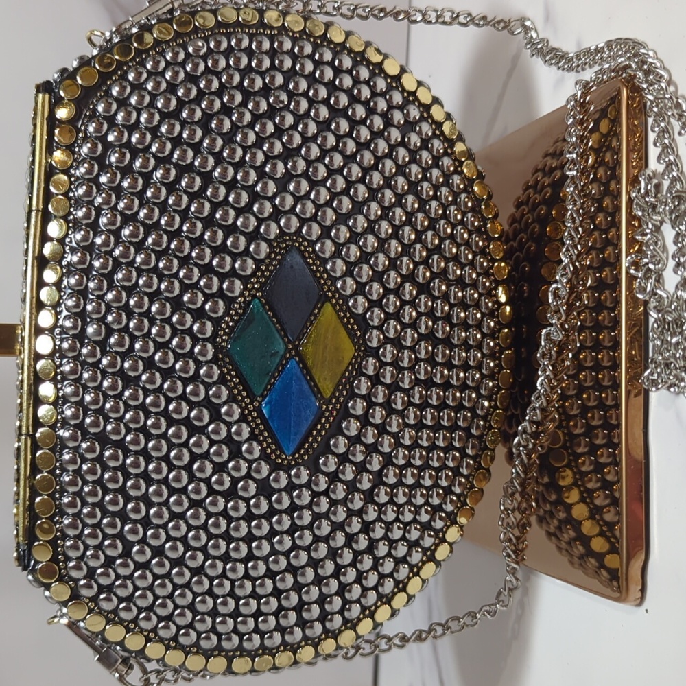 RAMLA Western Mosaic Bag NWOT - Picture 7 of 8
